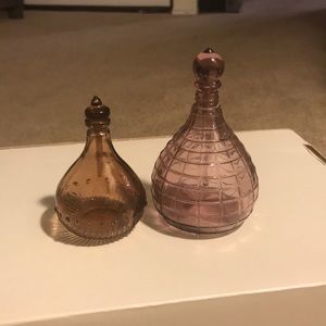 Glass fragrance bottles